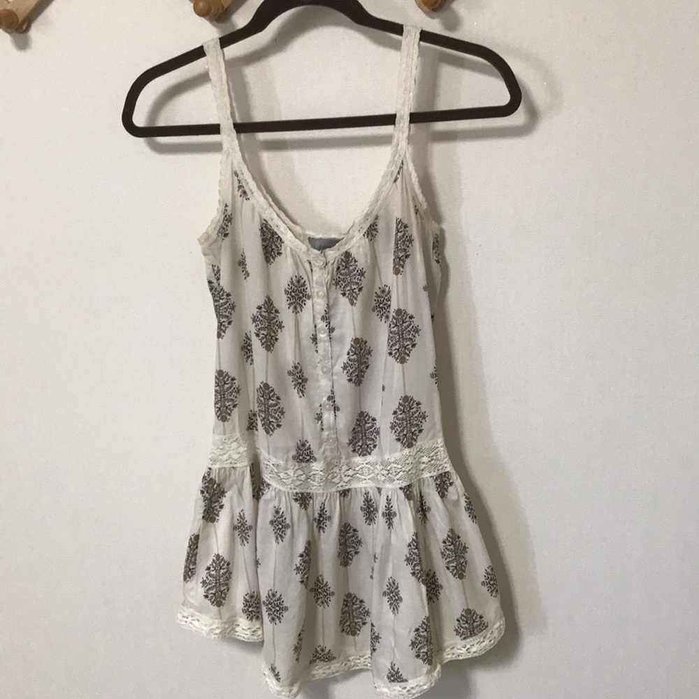 Rubbish floral print tunic